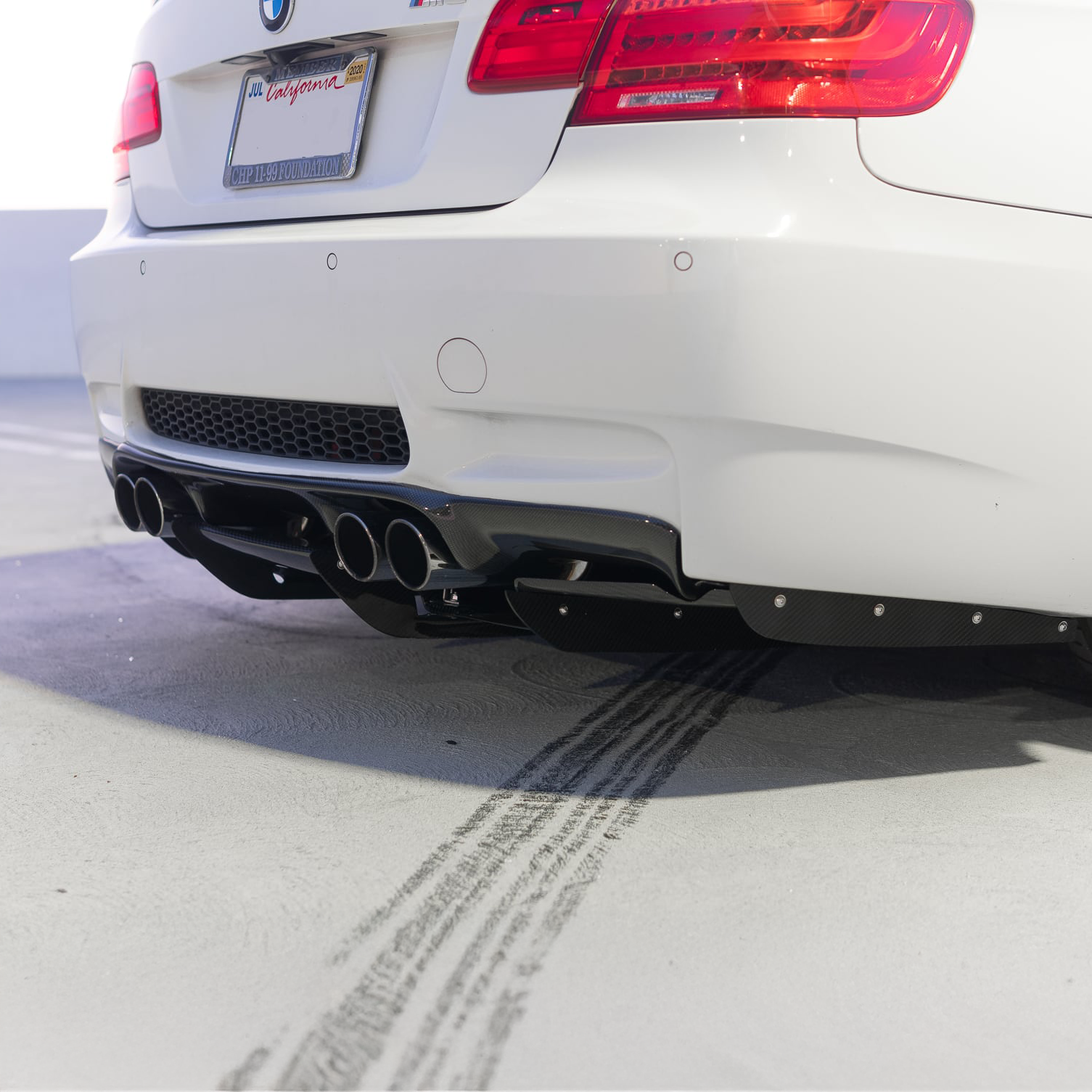 BMW Carbon Fiber Varis Style Rear Diffuser for E90 & E92 M3