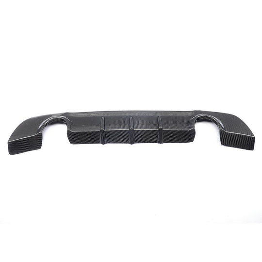 BMW Carbon Fiber EEA Designs V2 Rear Diffuser for E92 Coupe