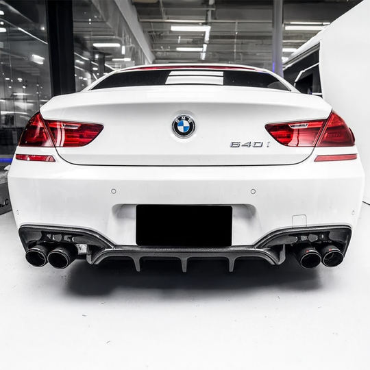 BMW Carbon Fiber M Performance Style Rear Diffuser for F12