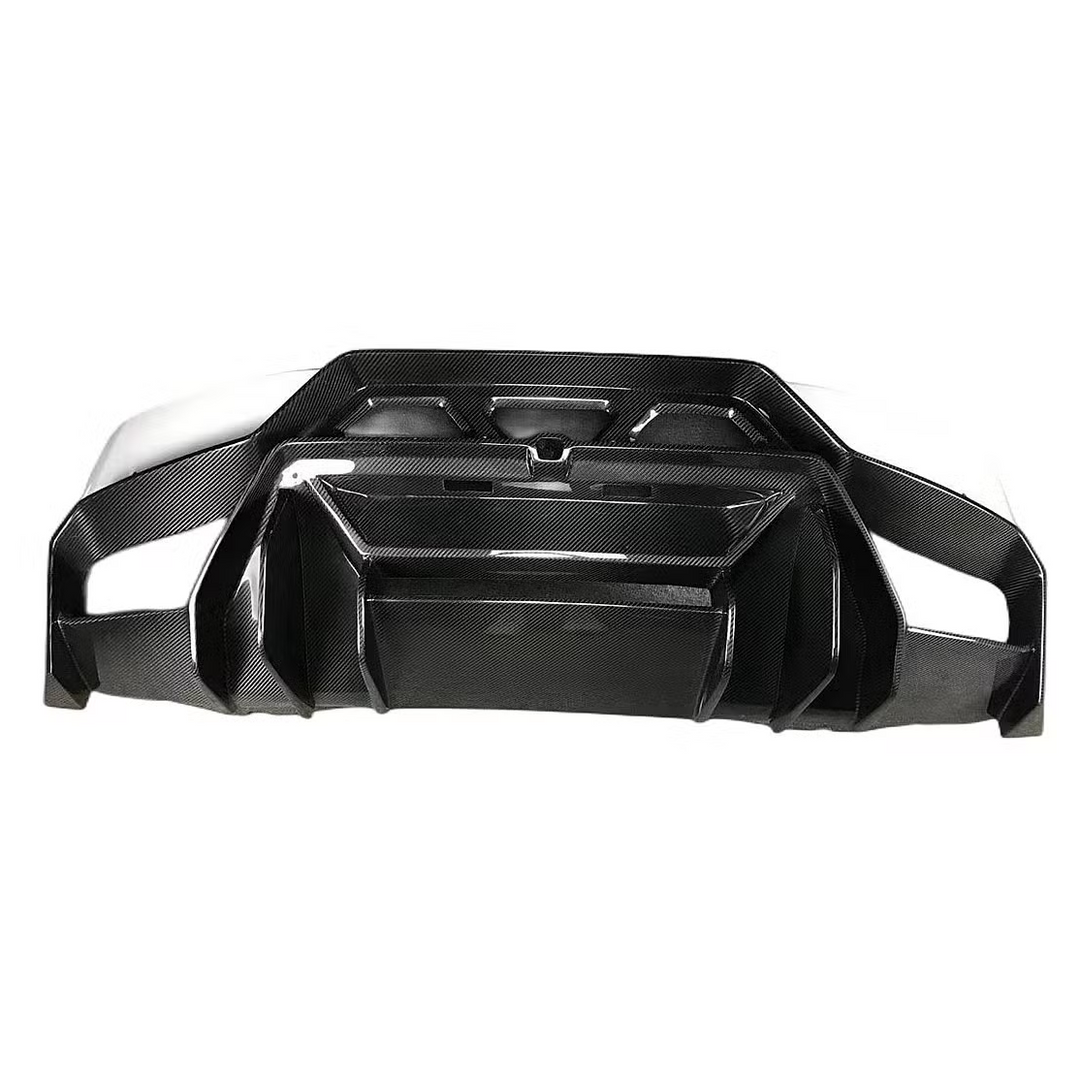 Lamborghini Dry Carbon Fiber Vorsteiner Style Rear Bumper & Diffuser for Huracan LP580 LP610