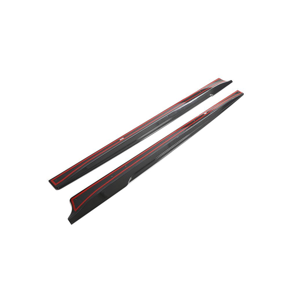 Tesla Dry Carbon Fiber EEA Designs Side Skirts for Model 3 2024+