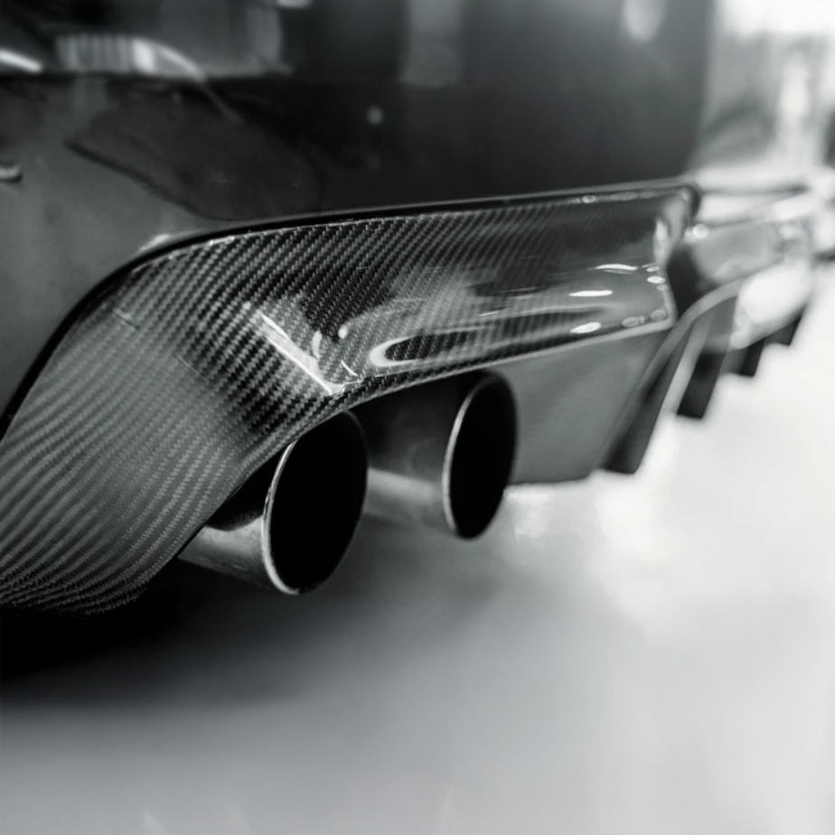 BMW Carbon Fiber Future Design Style Rear Diffuser for F10