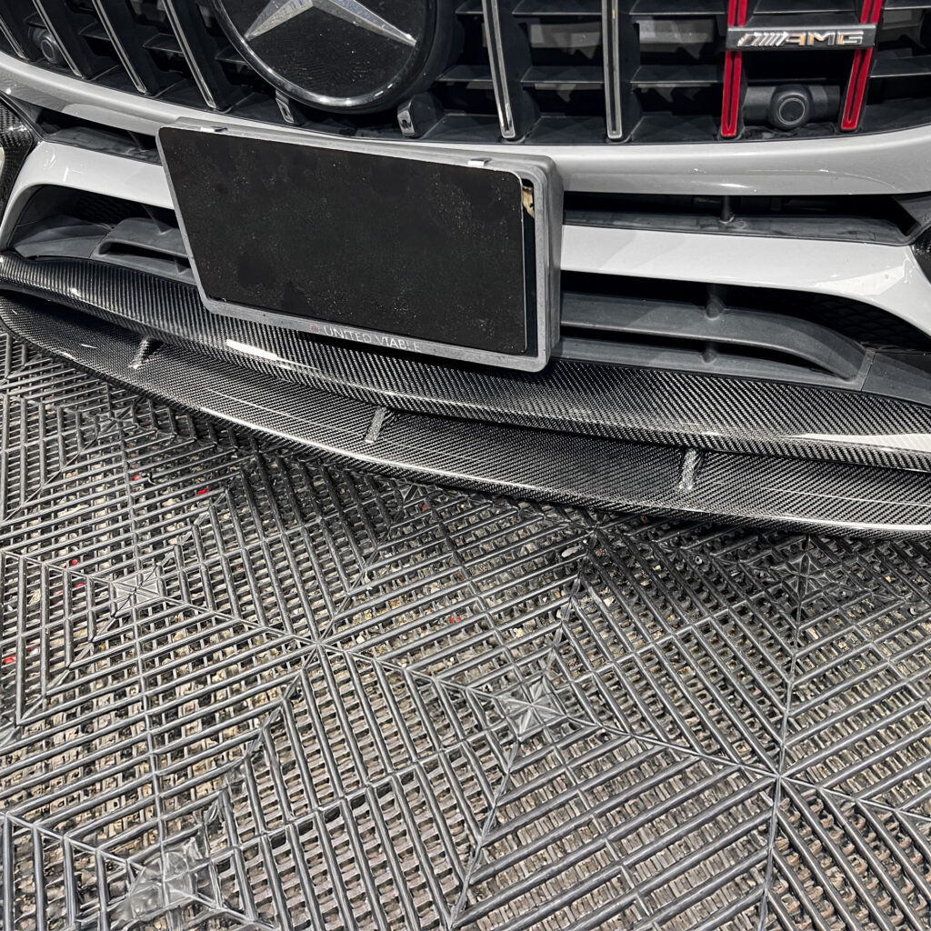 Mercedes TAKD Pre-Preg Carbon Fiber Front Splitter for W118 CLA45/S