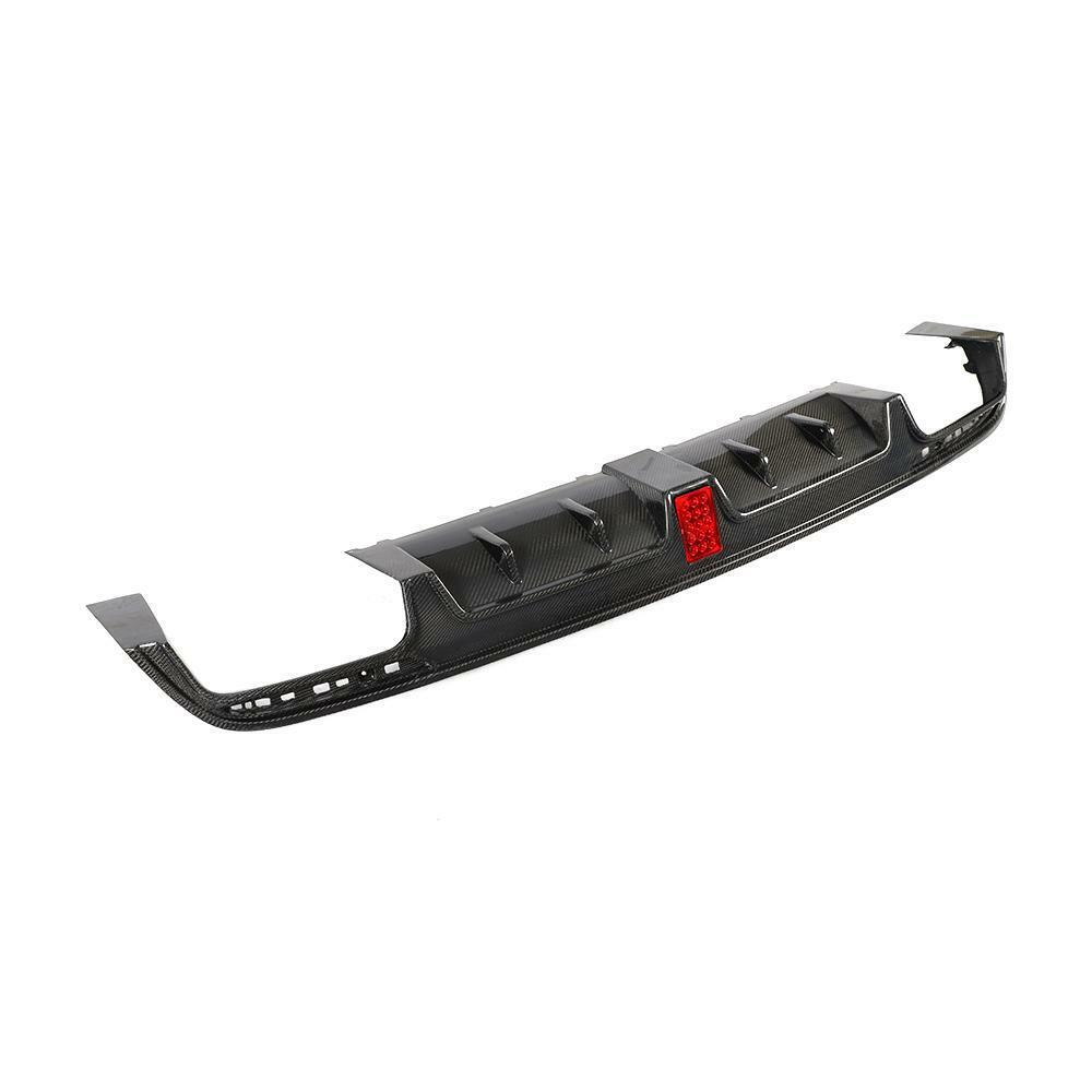 Mercedes Carbon Fiber Brabus Style Rear Diffuser for W222 PFL