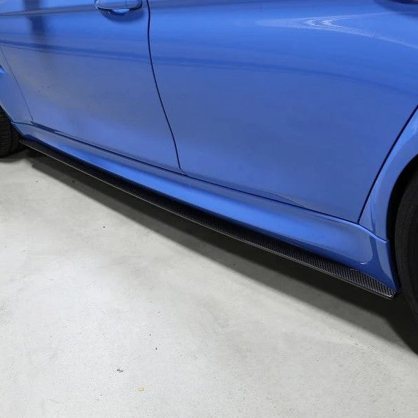 BMW Carbon Fiber 3D Design Style Side Skirts for F80 M3