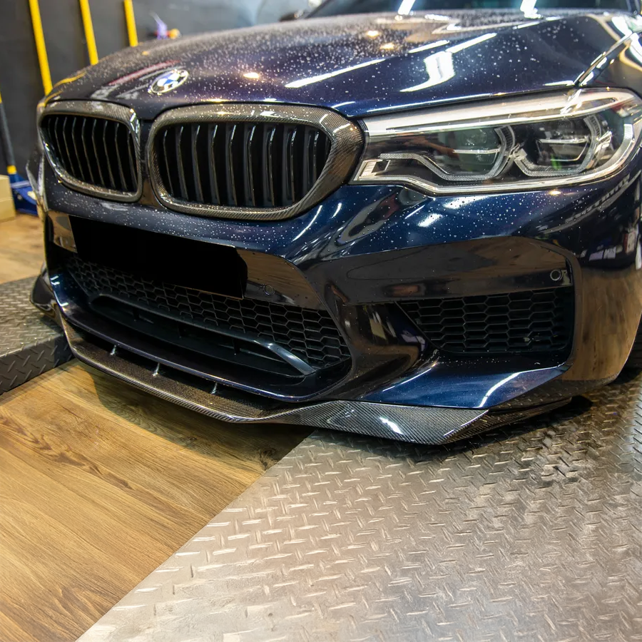 BMW Carbon Fiber RKP Style Front Splitter for F90 M5 Pre-LCI
