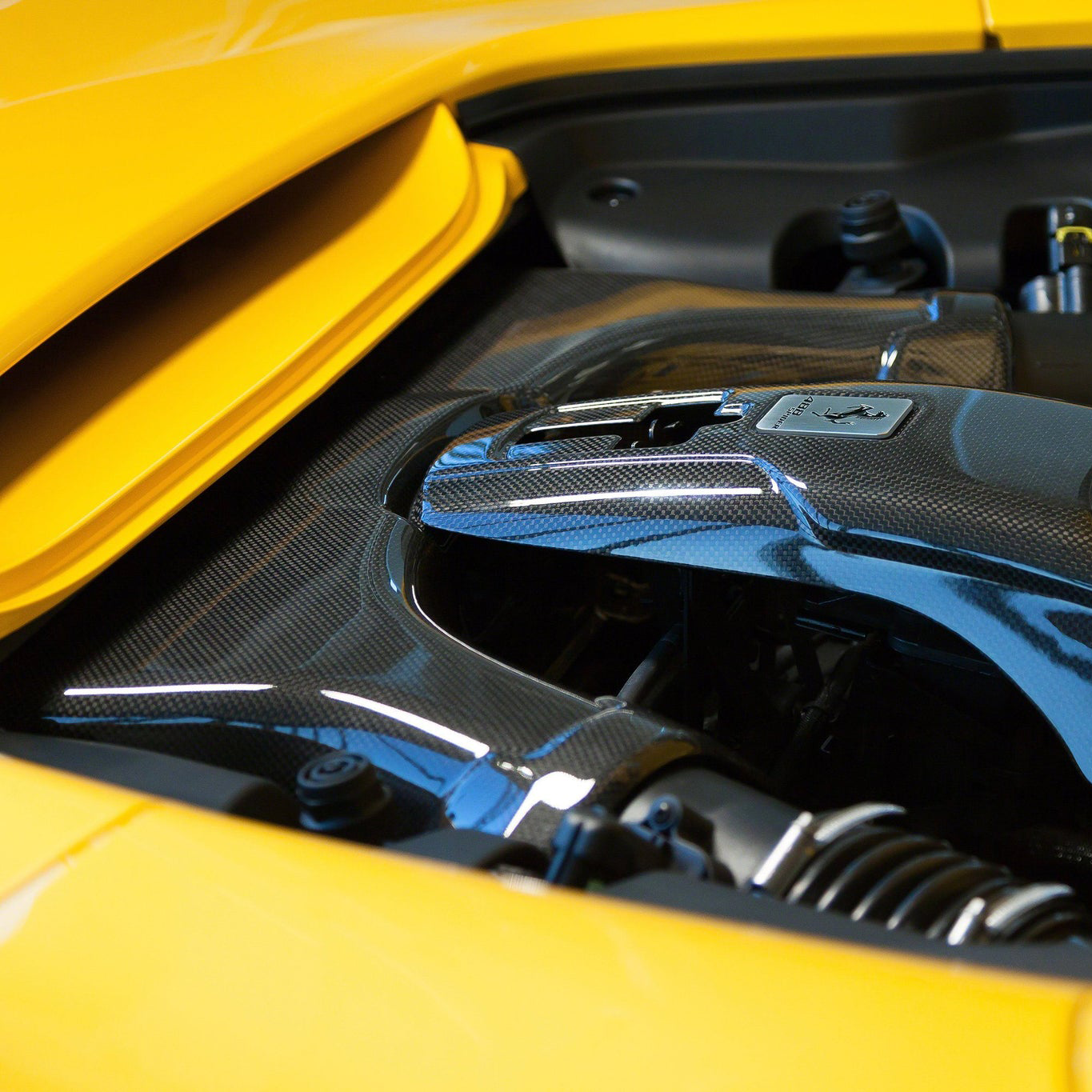 Ferrari Pre-Preg Carbon Fiber Air Intakes for 488 GTB & GTS