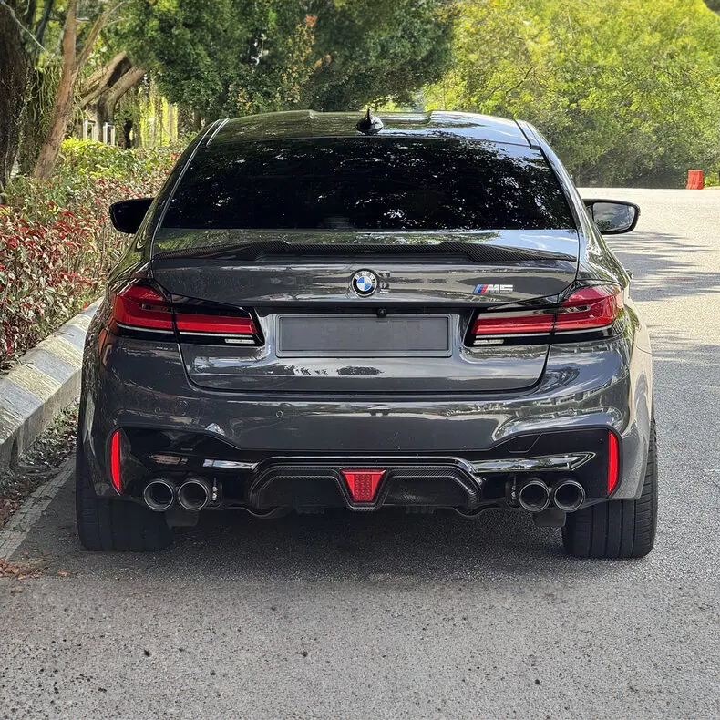 BMW Carbon Fiber CS Style Rear Diffuser for F90 M5