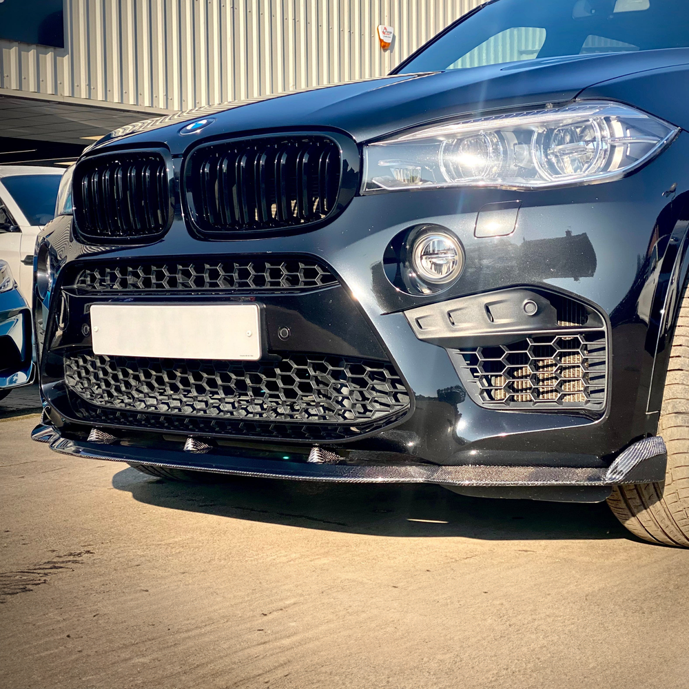 BMW Carbon Fiber M Performance Style Front Splitter for F85 X5M & F86 X6M