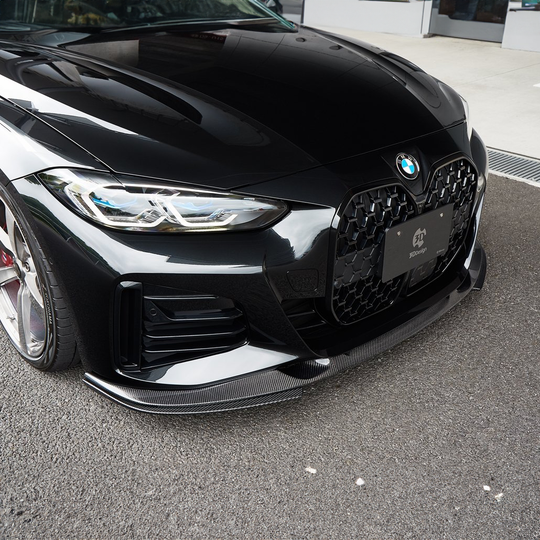 BMW Dry Carbon Fiber 3D Style Front Splitter for G22