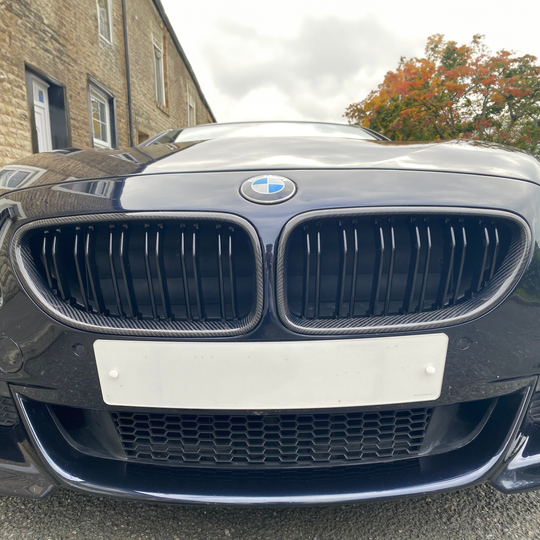 BMW Carbon Fiber Dual Slat Front Grille for F12 M6