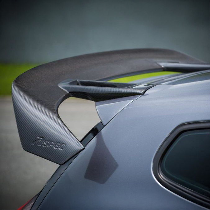 Volkswagen Carbon Fiber Aspec Style Rear Spoiler for Scirocco 1S