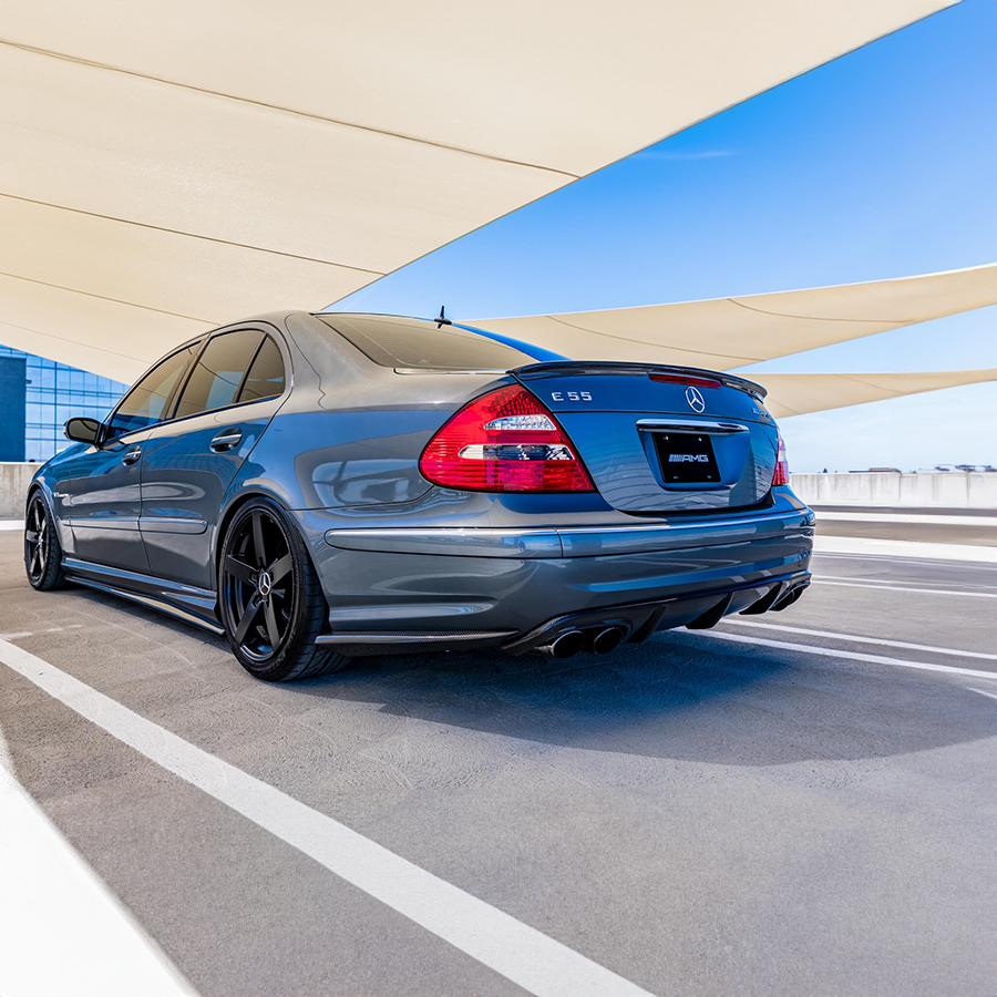 Mercedes Carbon Fiber AMG Style Rear Diffuser for W211 E55 & E63