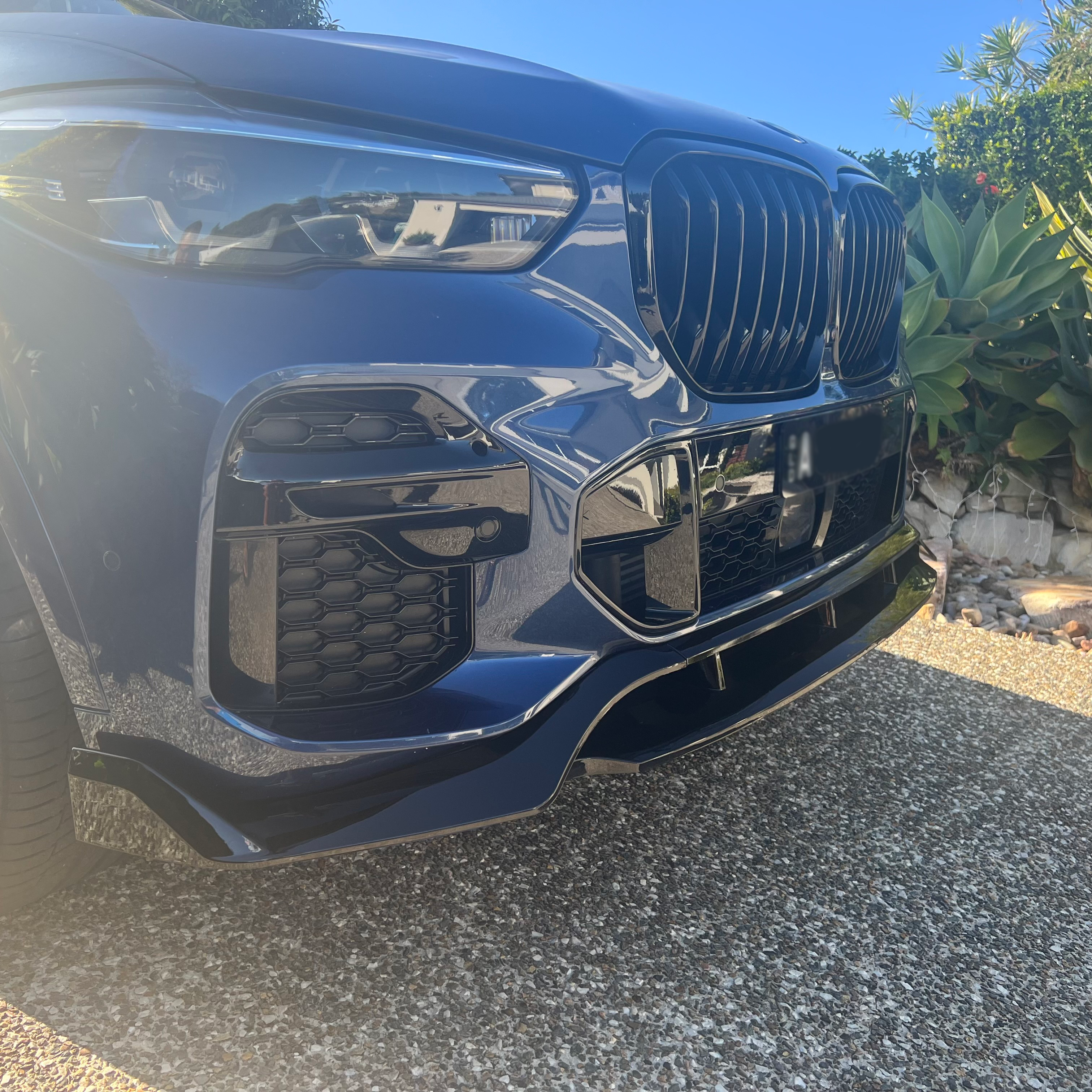 BMW Custom Front Splitter for G05 Pre-LCI