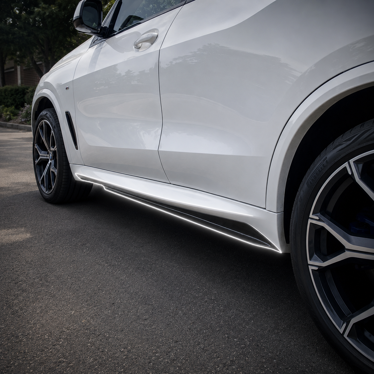 BMW Carbon Fiber JSL Style Side Skirts for G05 X5