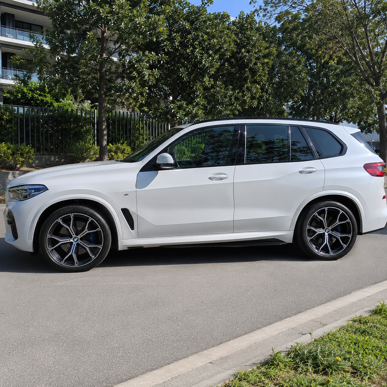 BMW Carbon Fiber JSL Style Side Skirts for G05 X5
