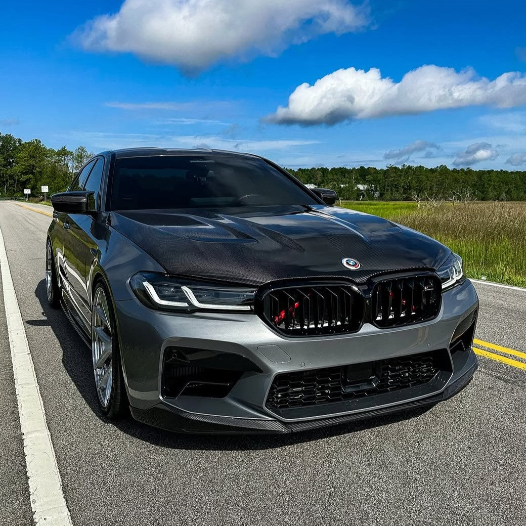 BMW Pre-Preg Carbon Fiber CS Style Hood for G30 & F90 M5