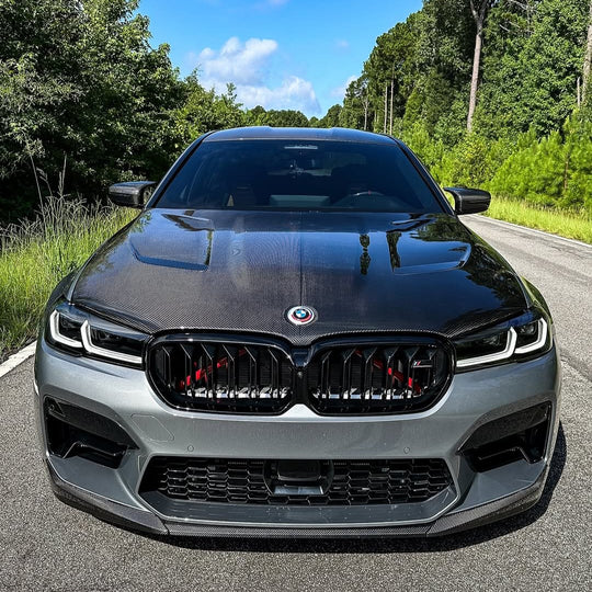 BMW Pre-Preg Carbon Fiber CS Style Hood for G30 & F90 M5