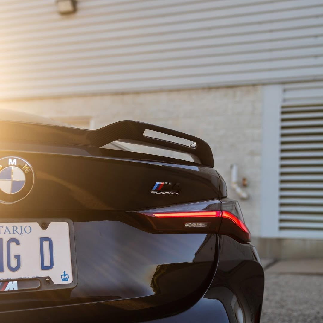BMW Imperium Designs Carbon Fiber Rear Spoiler for G82 M4 & G22 4 Series