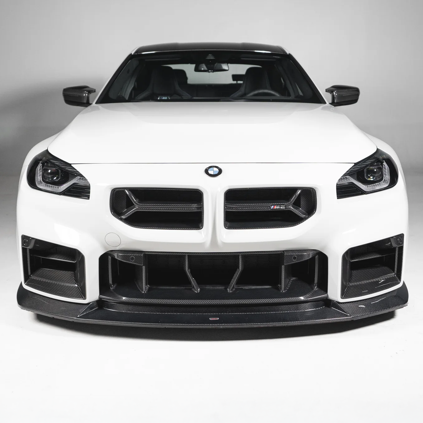 BMW Pre-Preg Carbon Fiber Front Bumper Lower Grille for G87 M2