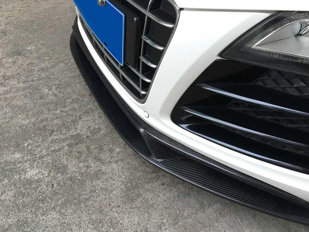 Audi Carbon Fiber ML Style Front Splitter for R8 Gen 1