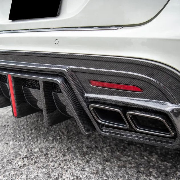 Mercedes Carbon Fiber Rear Diffuser for X156 GLA45