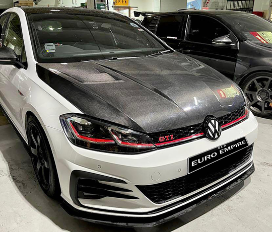 Volkswagen Carbon Fiber ASPEC Style Hood for Golf MK7 & 7.5