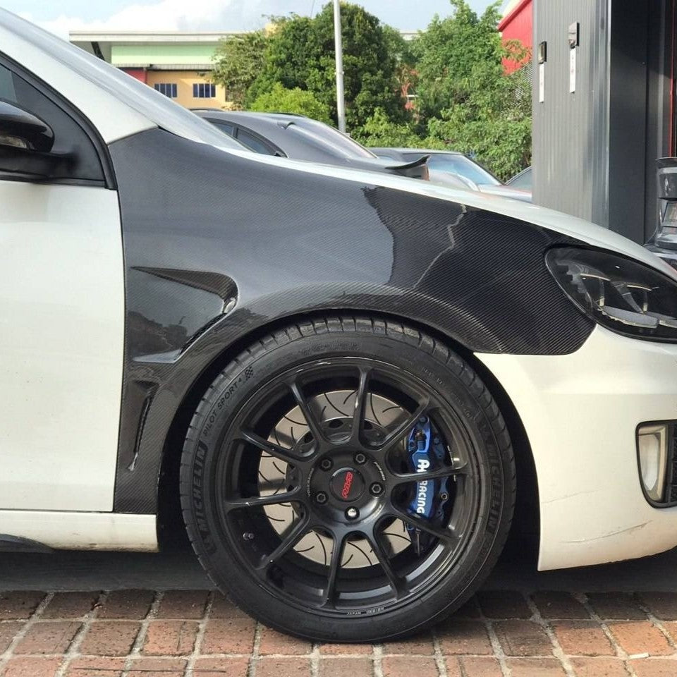 Volkswagen Empero Designs Carbon Fiber Front Fenders for Golf MK6