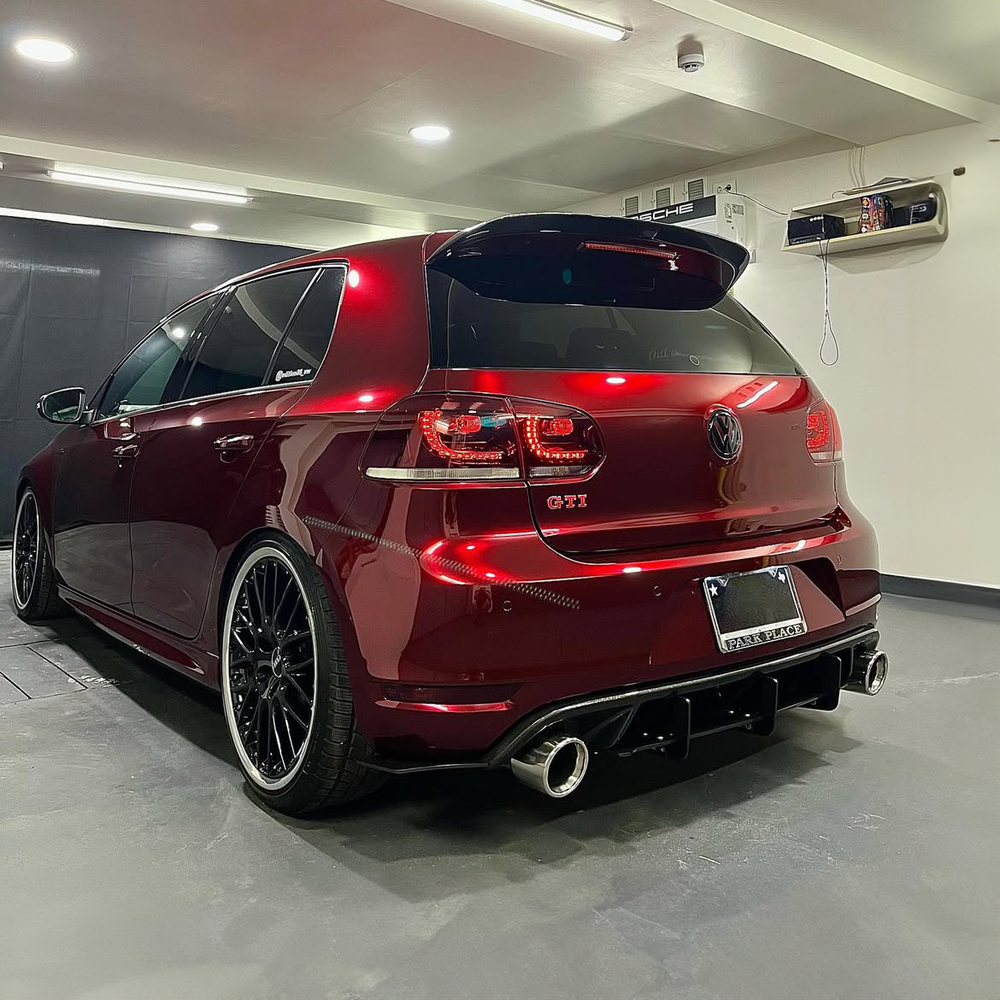 Mk6 Golf Rear Diffuser Volkswagen Rear Diffuser Canards/Spats for Golf MK6 GTI