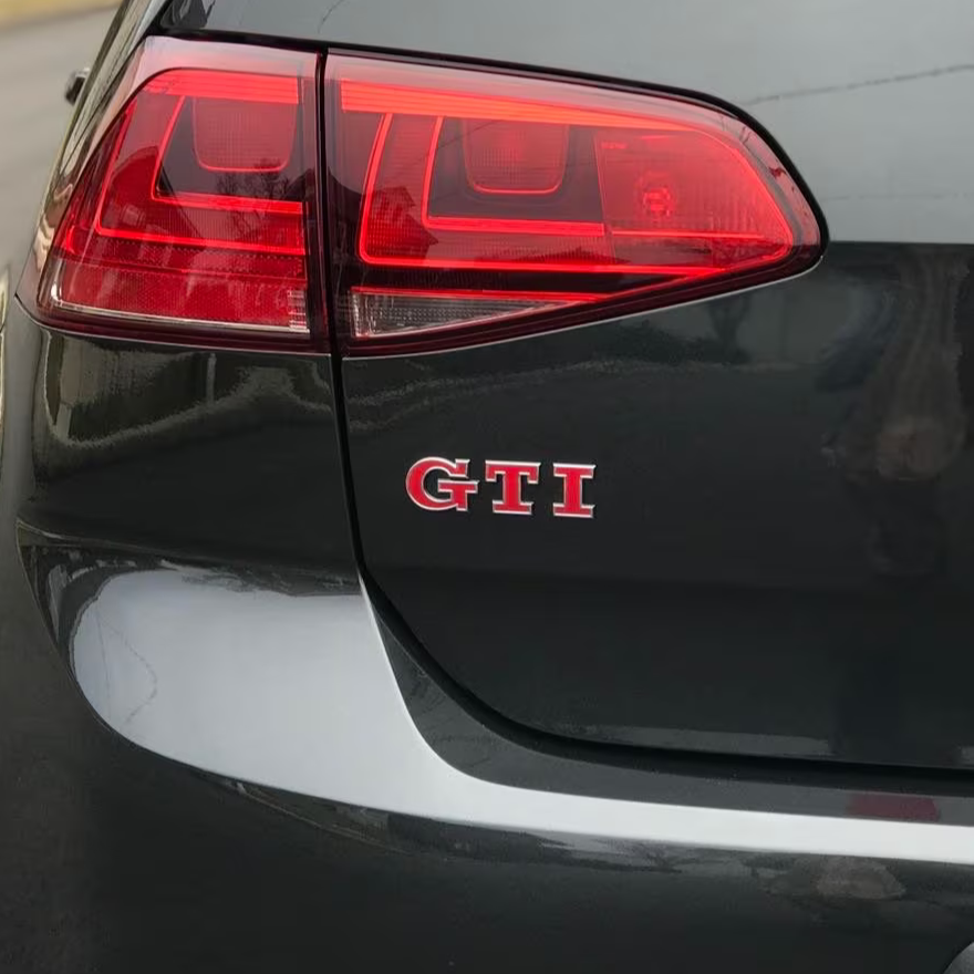 Volkswagen GTI Front & Rear Badges for VW