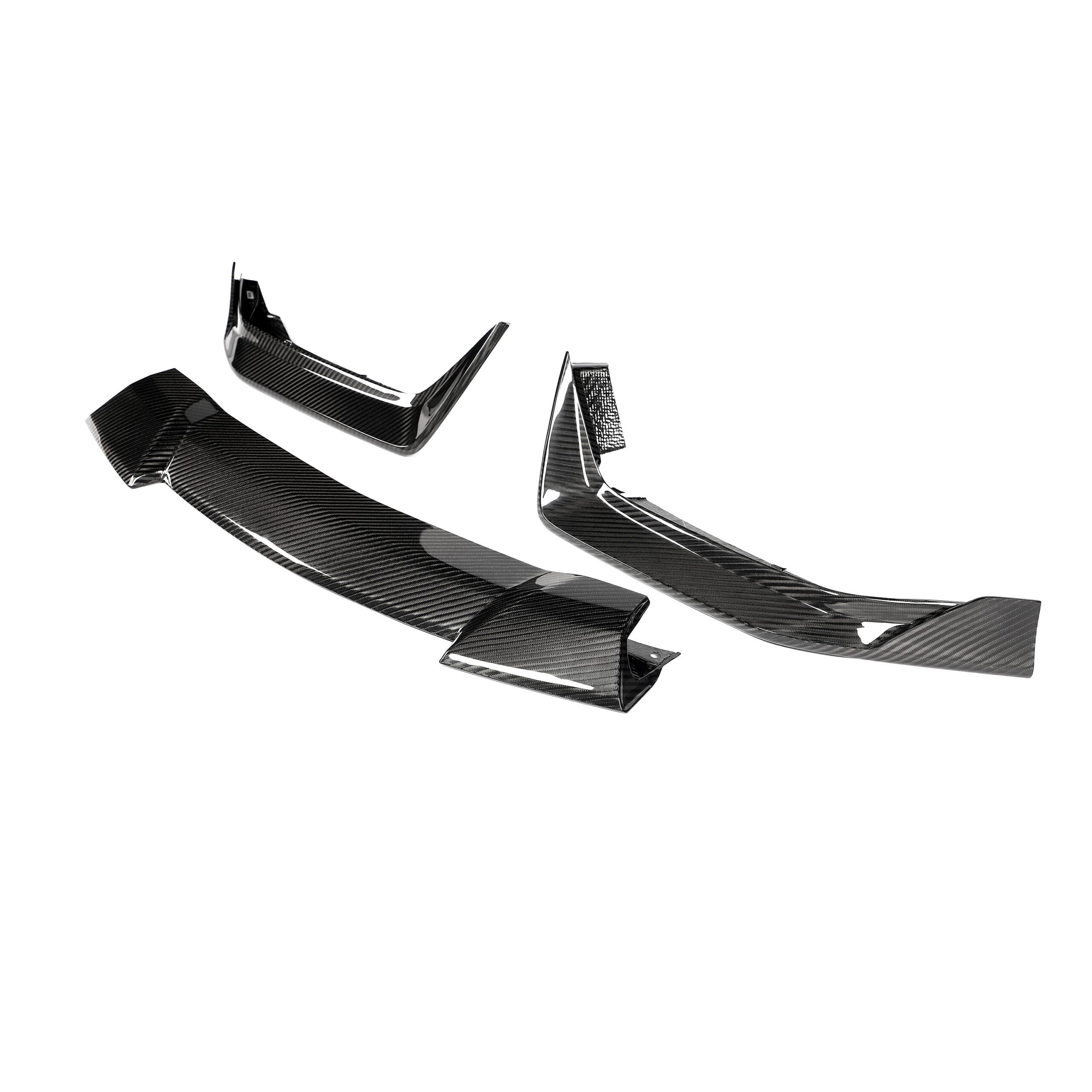 Ford Pre-Preg Carbon Fiber JSL Style Front Splitter for Mustang S650 GT