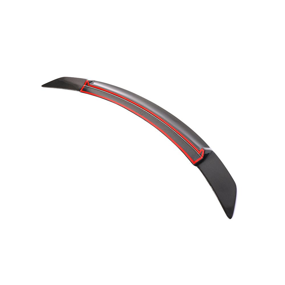 Mercedes Carbon Fiber RevoZport Style Rear Spoiler for W213 Sedan