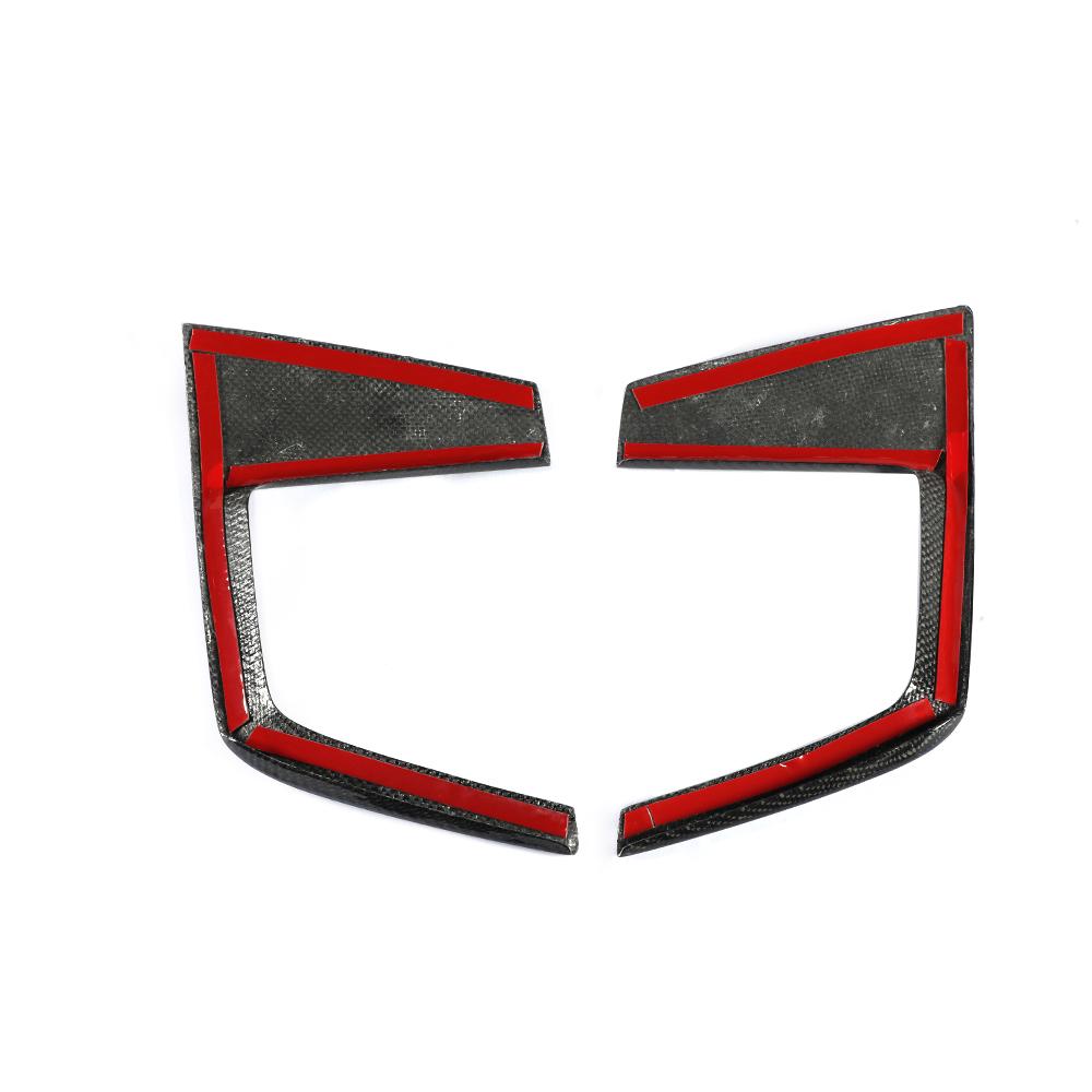 Audi Carbon Fiber Front Fog Light Vent Trim for B9