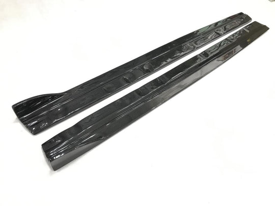 Audi Carbon Fiber Side Skirts for 8V A3 Sedan Standard FL