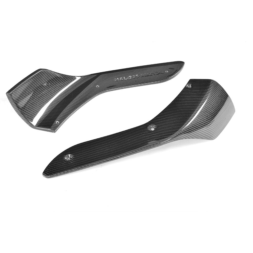 BMW Carbon Fiber M Performance Style Front Splitter Extensions for F87 M2