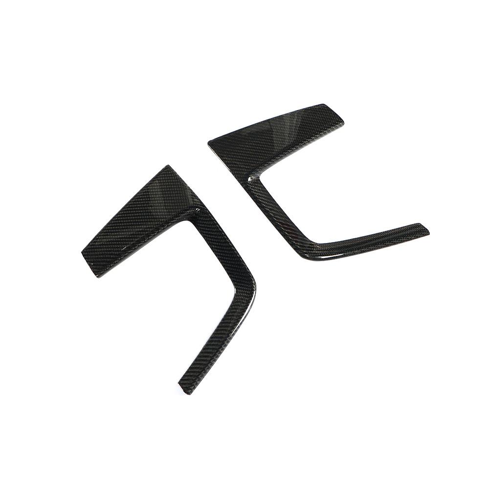 Audi Carbon Fiber Front Fog Light Vent Trim for B9