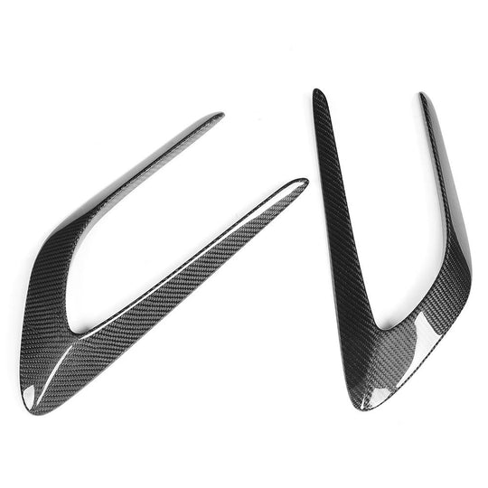 Mercedes Carbon Fiber Side Badge Trim for W205 C63/S