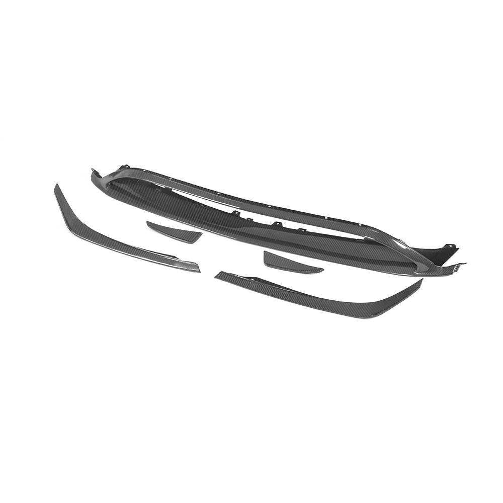 Mercedes Carbon Fiber EEA Designs Front Bumper Lip & Canards for W176 FL