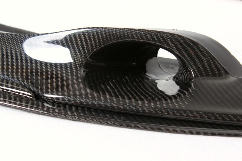 BMW Carbon Fiber 3D Designs Style Front Splitter for E82 1M