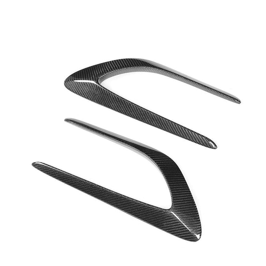 Mercedes Carbon Fiber Side Badge Trim for W205 C63/S