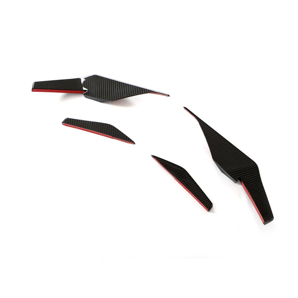 Audi Dry Carbon Fiber GT Style Front Canards for R8 Gen 2 FL