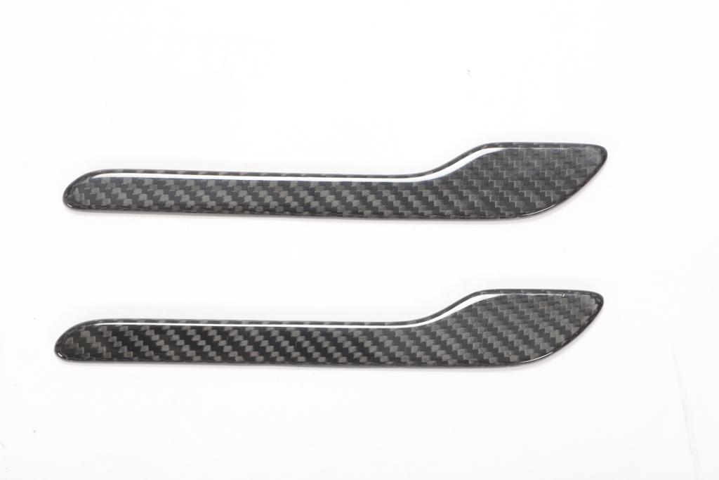 Tesla Dry Carbon Fiber Door Handle Trim for Model 3 2016-2023