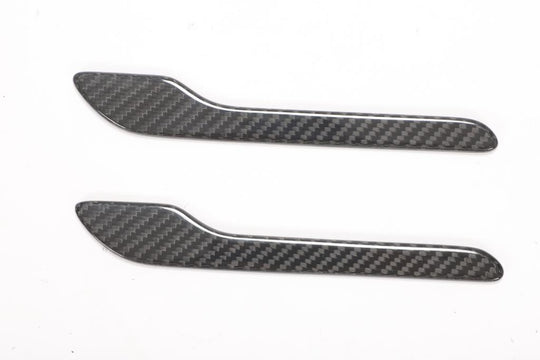 Tesla Dry Carbon Fiber Door Handle Trim for Model 3 2016-2023