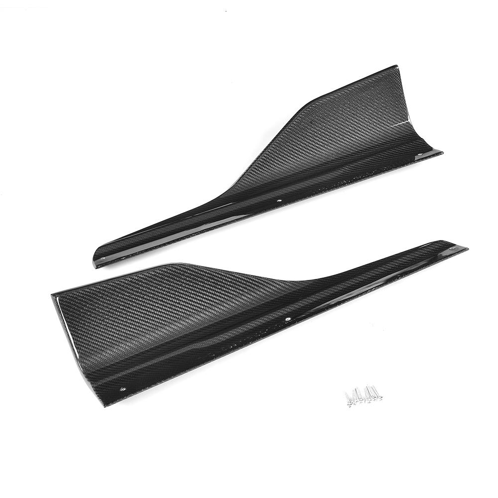 BMW Carbon Fiber M Performance Style Side Skirt Extensions for F87 M2