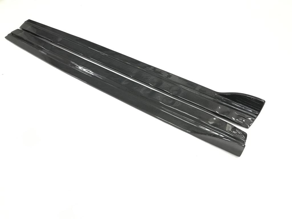 Audi Carbon Fiber Side Skirts for 8V A3 Sedan Standard FL