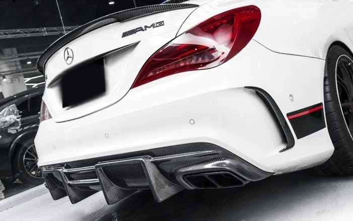 Mercedes Carbon Fiber Future Design Style Rear Diffuser for W117