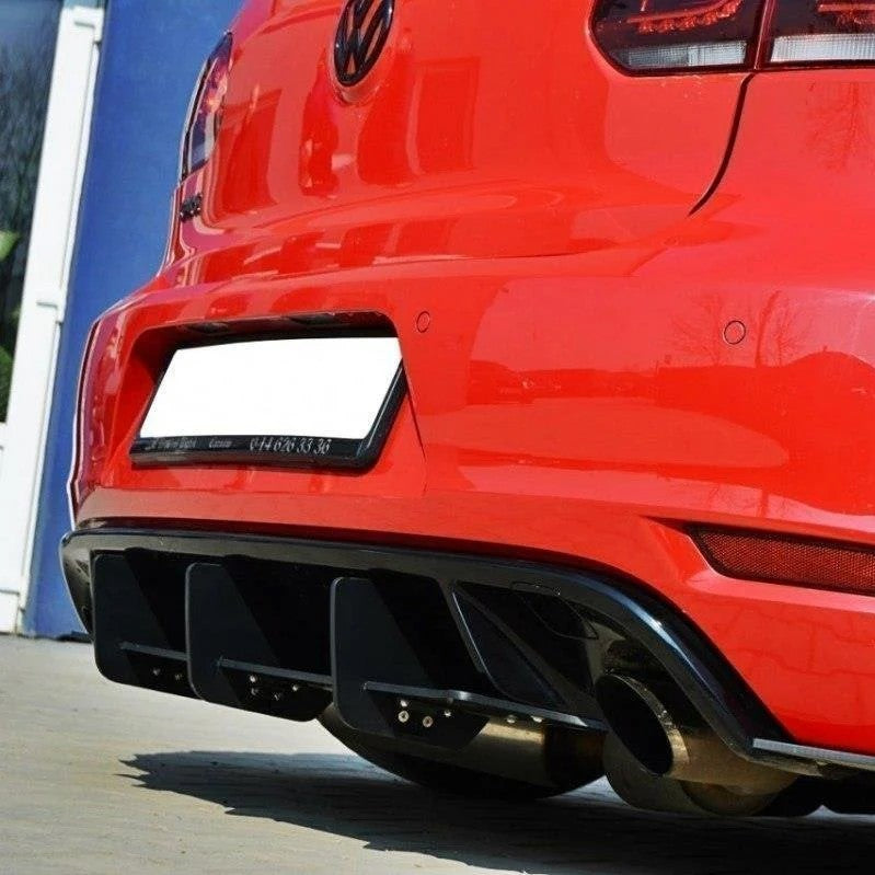 Volkswagen Rear Diffuser Canards/Spats for Golf MK6 GTI