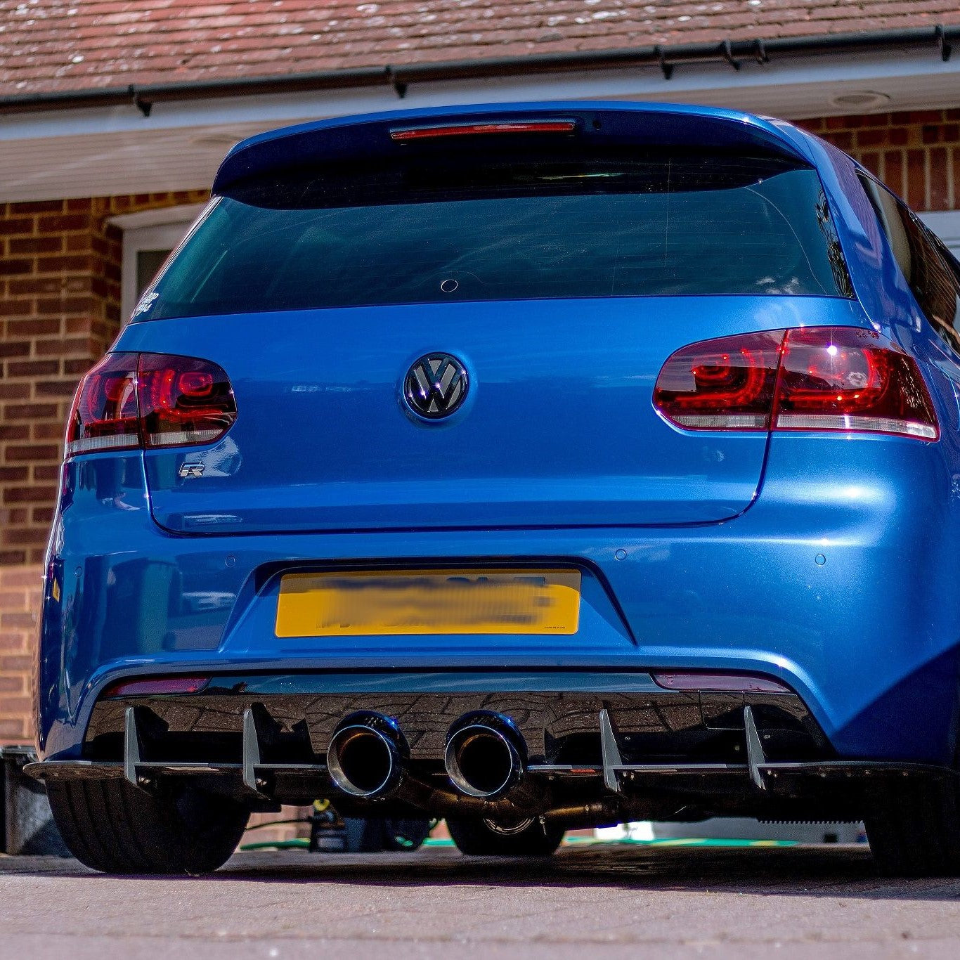 Volkswagen Rear Diffuser Canards/Spats for Golf MK6R