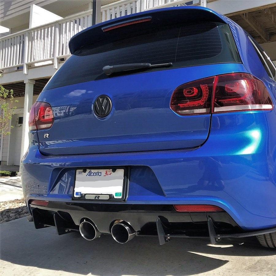 Volkswagen Rear Diffuser Canards/Spats for Golf MK6R