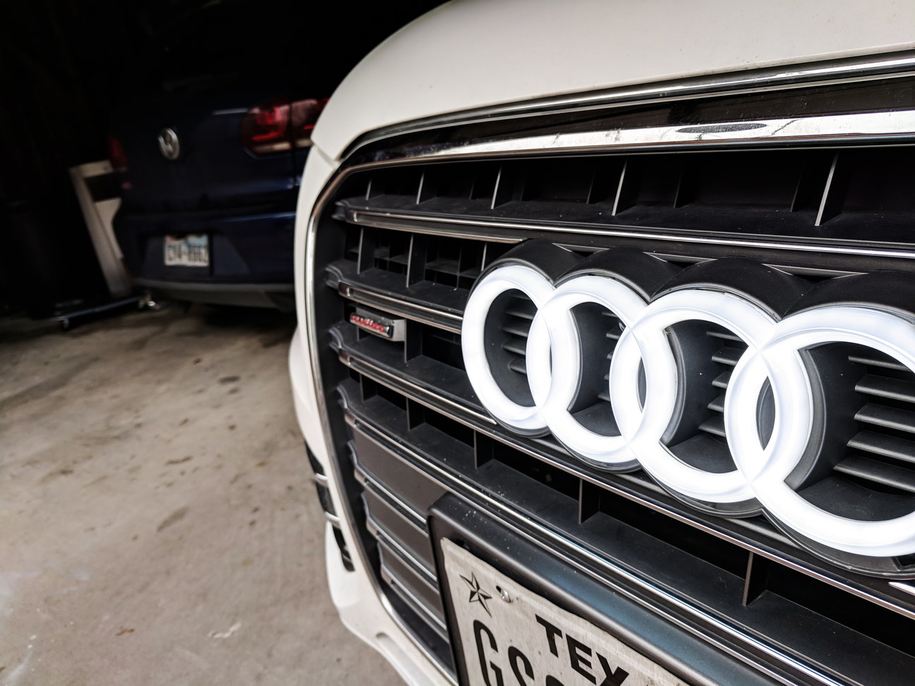 Audi Illuminated LED Grille Badge